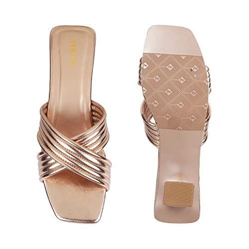 Image of Metro Women's Mule Fashion Block-heel Sandal