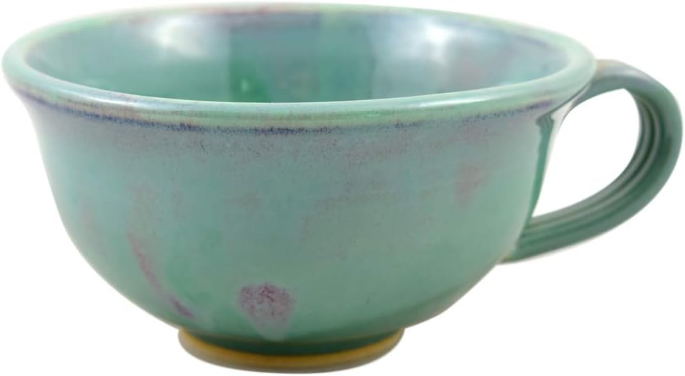 American Made Orchid Green Pottery Collection: 20-oz Chowder/Soup Mug