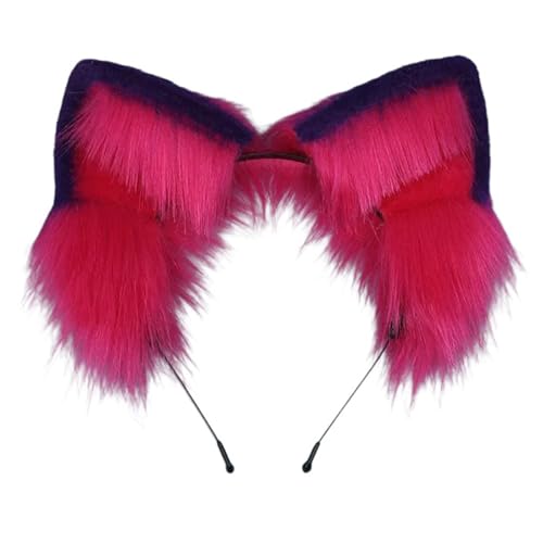 Queue de chat et oreilles en peluche pour costume de cosplay Halloween