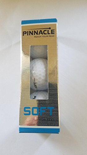 Pinnacle Soft Golf Balls for Golfers (3 per Box)