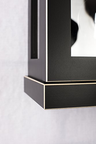 Hermle Westminster Zegar Ścienny, Czarny, 57 cm x 22,5 cm x 13 cm