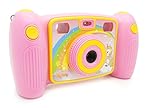 Sensor de 1.3mp Fujifilm Cámara Infantil EASYPIX KiddyPix Mystery Color Rosa, Digital, Video Full HD