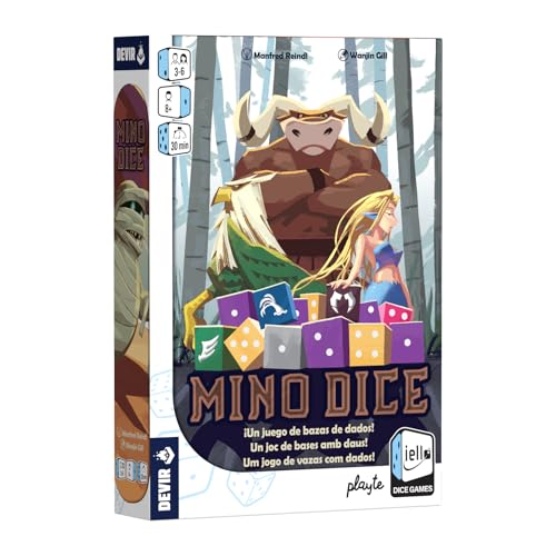Devir - Mino Dice, Juego de Mesa y de Cartas, Divertido y Interactivo,...