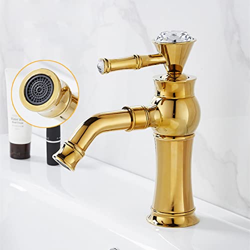 Robinet de lavabo eau chaude et froide pour vasque moderne - 8