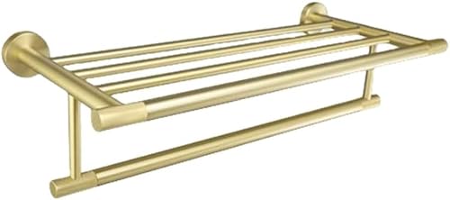 Towel Ring, Gold Bathroom Hardware Set with Soap Dish, Towel Rack, Robe Hook, Tissue Holder(Towel Rack)