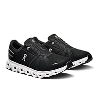 On Men's Cloud 6 Sneakers, Black | White, 11.5 Medium US — image 7