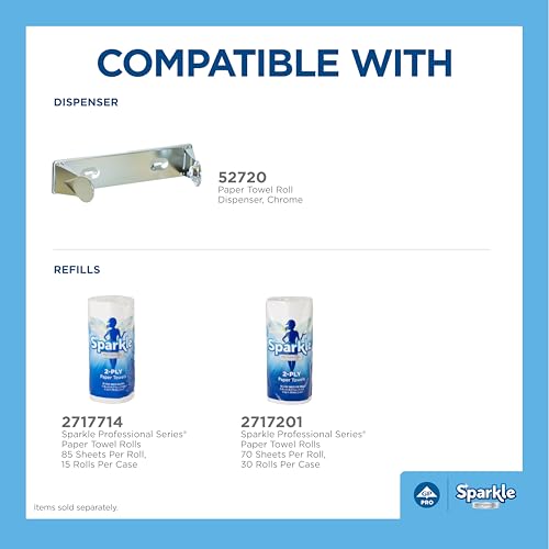 Georgia Pacific Professional 27170 Perforated Paper Towels, 2-Ply, 70 Sheets, 11" x 8 4/5", White (Pack of 30)