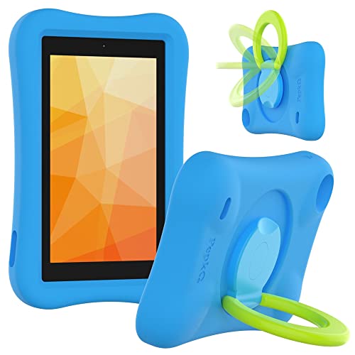 Pepkoo Kids Case For Fire 7 Tablet cover
