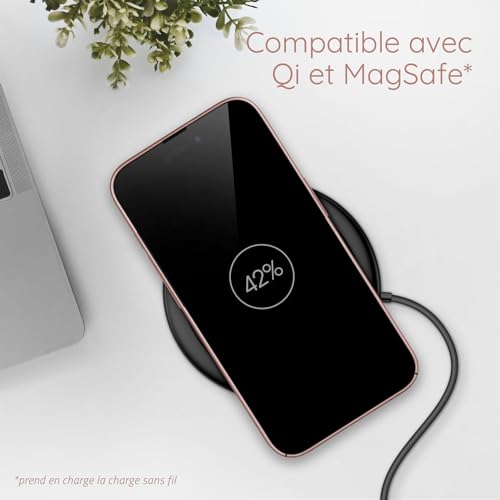 Coque iPhone 16 Pro fine coque rigide moex Alpha or rose - 5