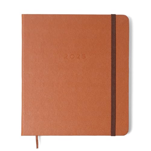Agenda Planner Ciceros 2025 Clássica Semanal Planejamento 17X19,5 Caramelo, Cicero