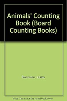 Hardcover Animals' Counting Book (Board Counting Books) Book