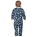 Emelivor Snowflakes Blue Winter Baby Newborn One-Piece Clothes Cotton Sleepwear Outfits for Boys Girls Kids