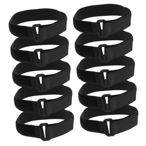 Anneome Reusable Fastening Straps 10pcs Small Straps for Goal Net Easy to Apply and Adjust