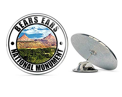 Round Bears Ears National Monument (Travel rv Utah ut Protect) Metal 0.75