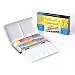 Sennelier l'Aquarelle French Artists' Watercolor Metal Pocket Case Set ""A"" of 12 Half Pans