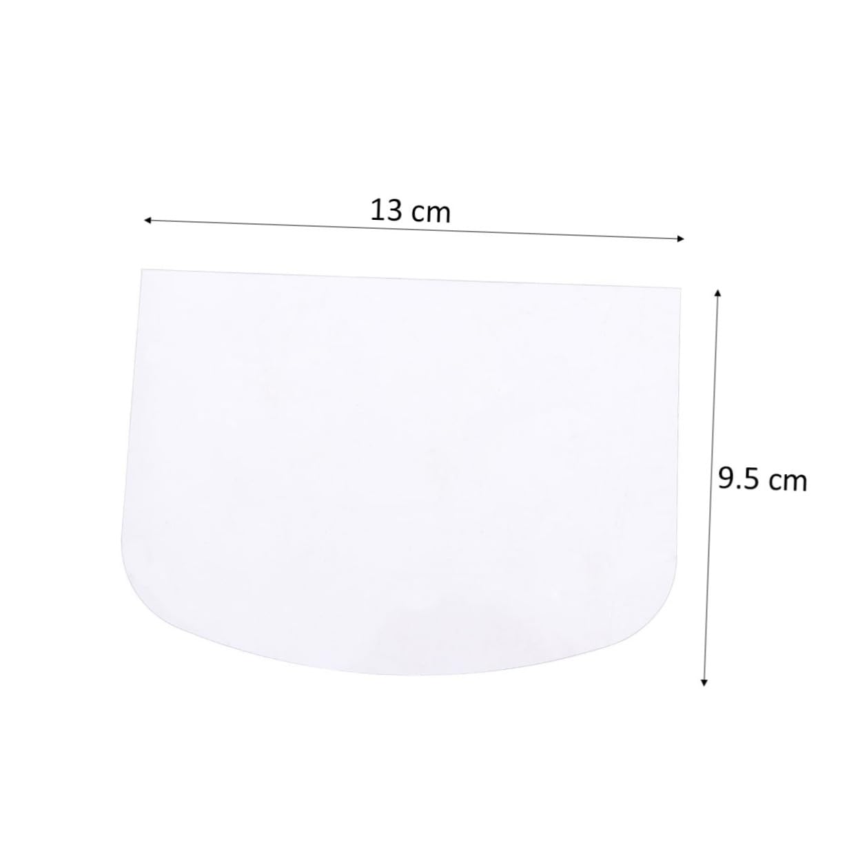 HOLIDYOYO Kitchen Baking Tools Set 5pcs Soft Plastic Cake Scraper Non-slip Handle Great for Cake Pastry Easy Cleanup