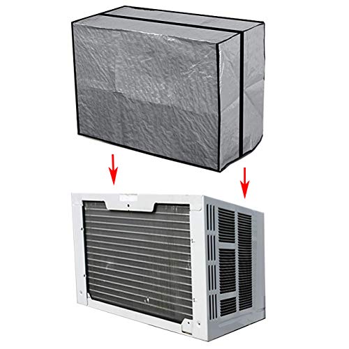 BNYD Air Conditioner Heavy Duty AC Outdoor Window Unit Cover Small 27" x 18" x 16" (Medium)