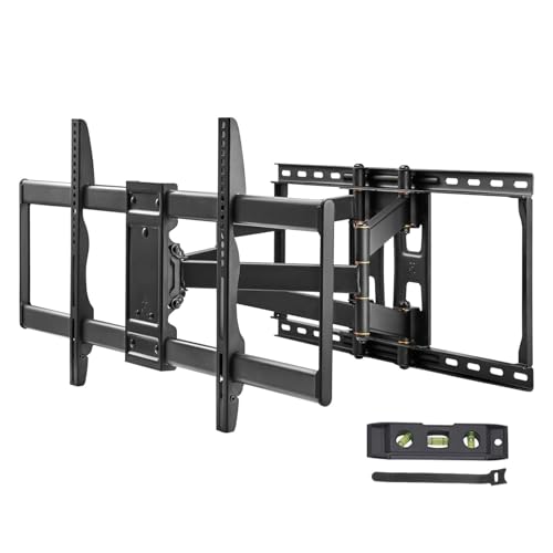 Support TV à mouvement complet compatible VESA 600x400mm pour grand écran plat