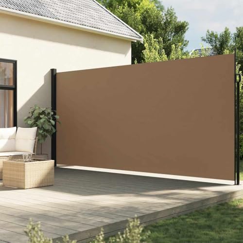 Store latéral extérieur 200x500 cm coupe-vent imperméable pour balcon - 2