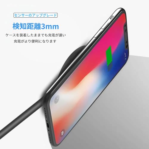 【コスパ高】極簡スタイル ワイヤレス充電器 Qi認証 Apple MagSafe 対応 マグネット式 磁気充電盤 for iPhone 16/15/14/13/12 Pro Max Plus Mini SE、Airpods 2/3/他のQi対応の機種 急速充電 最大15W 置くだけ充電 强磁気 極小薄型軽量コンパクト設計 出張·旅行·オフィス·自宅·寝室用 ホワイト