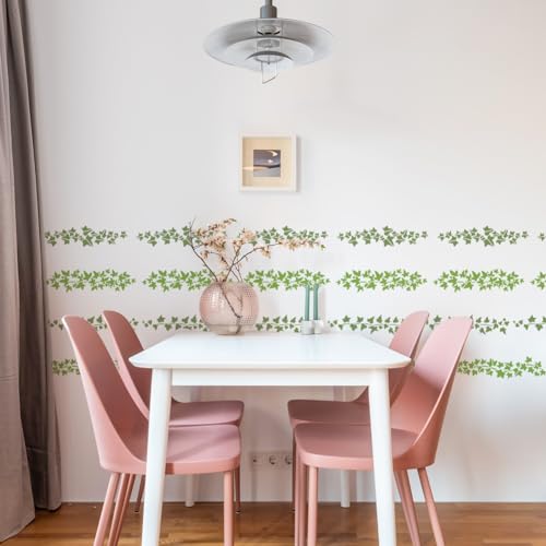 FINGERINSPIRE Ivy Border Painting Stencil 30x30cm Reusable Ivy Vines Painting Template Vine Border Drawing Plant Theme Craft Stencil for Wall Wood DIY Home Decoration - Image 4