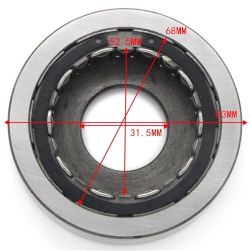 Kit de embrague de motocicleta compatible con E620 y R625 2
