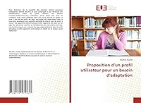 Proposition D Un Profil Utilisateur Pour Un Besoin D Adaptation 6131574332 Book Cover