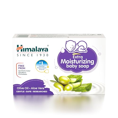Image of Himalaya Extra Moisturizing Baby Soap 75GM (Pack of 2)