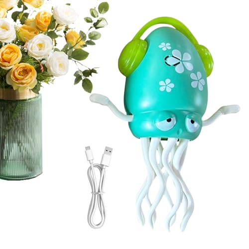 Liepvery 電動タコおもちゃ - 自動操縦アクションオクトパス LEDライトと音楽付き,子 ど も の 教 育 的 玩 具 | リビングルームでも活躍