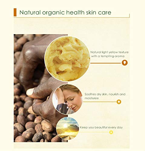 Leela Organic Unrefined Africa Ghana Natural Shea Butter, 1 Kg 3