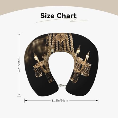 Almohada viscoelástica para cuello tamaño U ergonómica miniatura 3