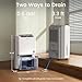 Waykar 2000 Sq. Ft 34 Pints 2025 Most Efficient Energy Star Dehumidifier for Home and Basement with Auto or Manual Drainage, Quiet 33dB Operation, 0.62 Gallon Water Tank Capacity