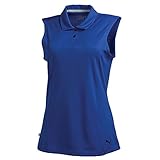 PUMA Golf Women's Crest Pounce Sleeveless Polo