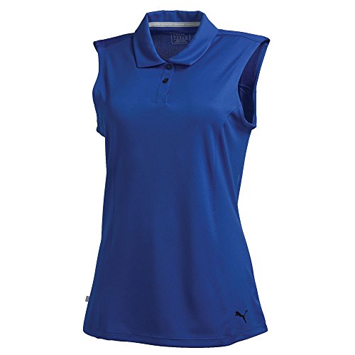 PUMA Golf Women's Crest Pounce Sleeveless Polo
