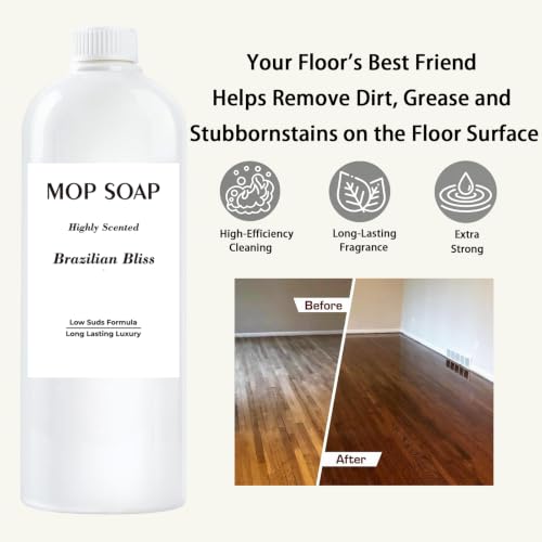 Mop Soap Highly Scented Fragrance Bliss Brazilian Floor Cleaner 4.06 OZ by launary - Used condition - Image 5
