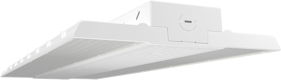 RAB Lighting RAB RBAY17L LED Linear High Bay, 260/320/400W, 35/40/50K, Compact Design, Adjustable Power and Color Temperature, 120-277V, Includes Chain and V-Hook for Mount, White