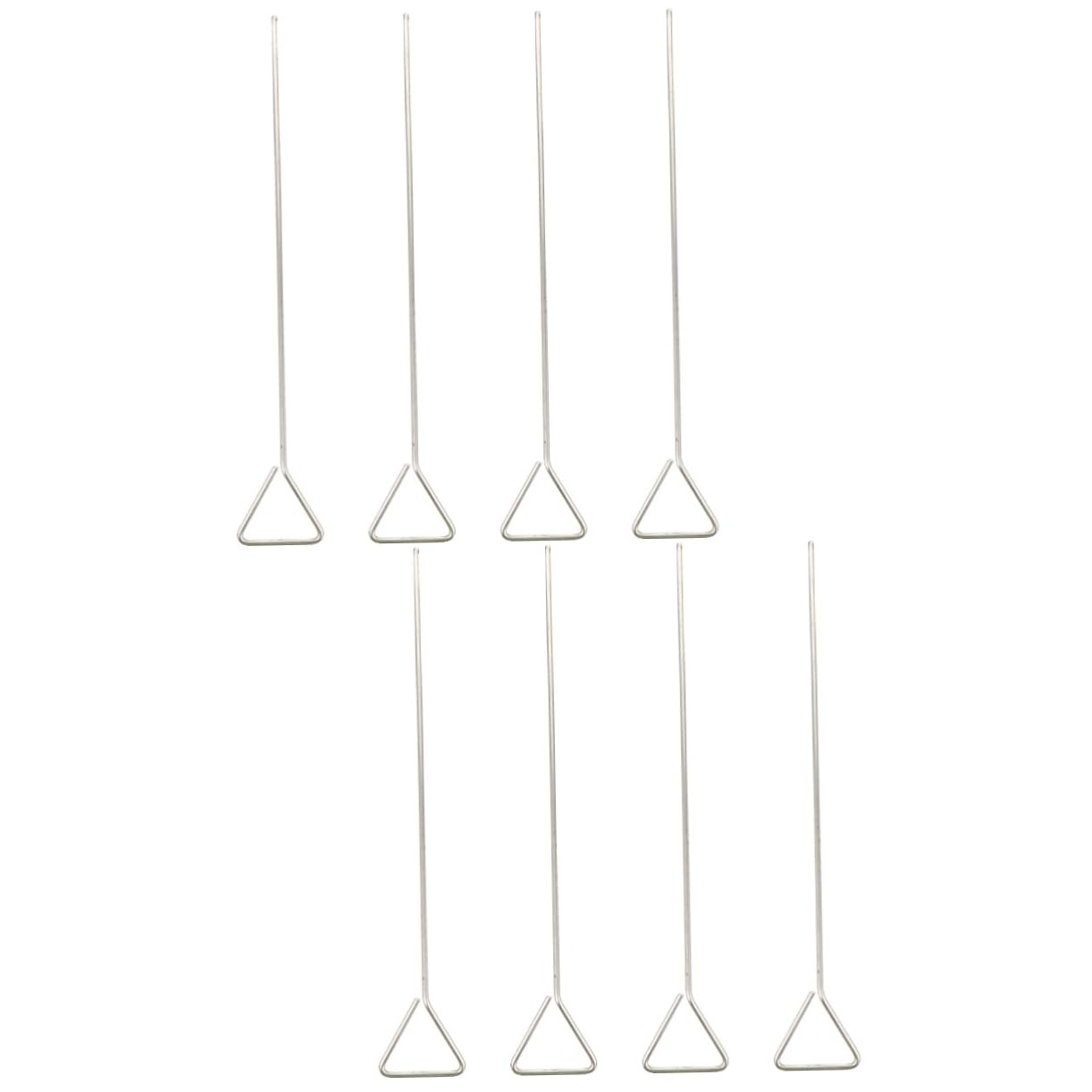 8 Pcs Coating Rod Laboratory Tool Cell Streaking Lab Cell Wide Spreading Needle Laboratory Cell Stainless Steel Cell Wide Spreading Stainless Steel Silver CIYODO