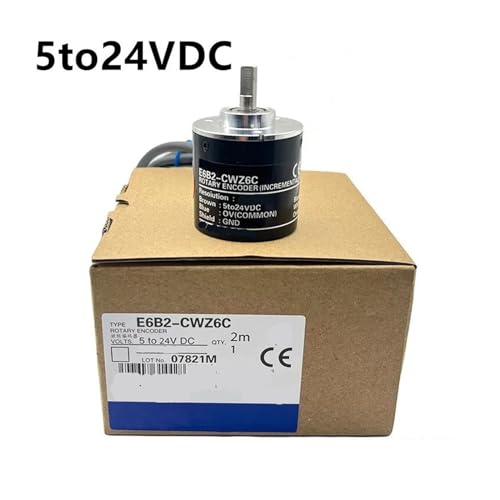 Encodeur rotatif E6B2-CWZ6C assure un contrôle de phase stable de 5 à 24VDC - 4