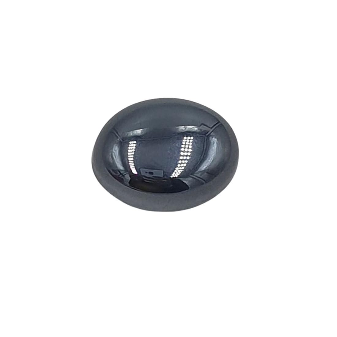 43 Carat Natural Amazing Hematite/Gun-Metal Oval Shape Gemstone For Bracelet Ring Locket & Pendant Size-image-10