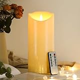EXTSUD 23.5cm×10cm LED kerzen mit Fernbedienung Sp...