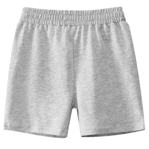Toddler Boys Cotton Shorts Summer Elastic Waistband Pull on Jogger Short Pants4