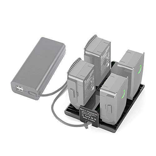 Chargeur Rapide DJI Mavic 2 Inteligent iMusk 4 en 1 avec Écran d'Affichage Numérique