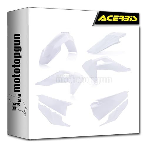 Cache carenage blanc Acerbis 2 pour Husqvarna FC 450 2019-2020