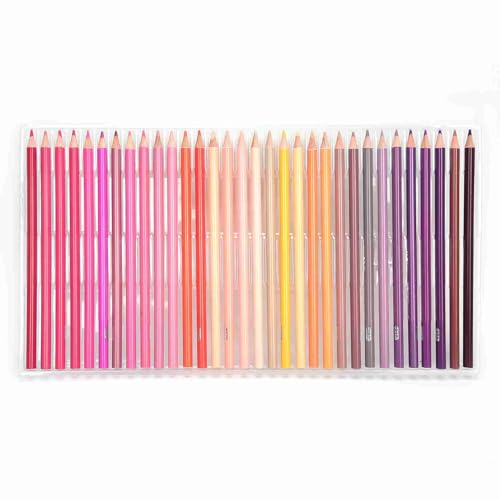 Lápices de colores sin roturas de 160 tonos a base de aceite para tus dibujos