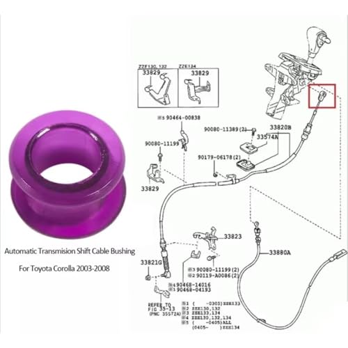 Câble levier vitesse Geo Tracker bague liaison pour escapade - 3