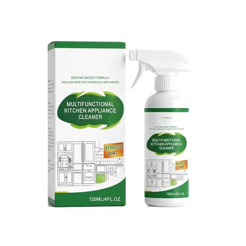 Heavy-Duty Kitchen Oil Remover Spray Multipurpose Upgrade Kitchen Appliance Cleaner for Cooktop Oven Stove & Range Hood (1)
