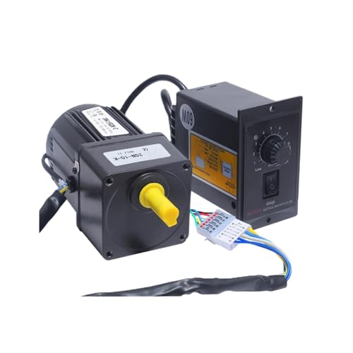 Moteur à engrenages vitesse variable AC réversible couple élevé - 2