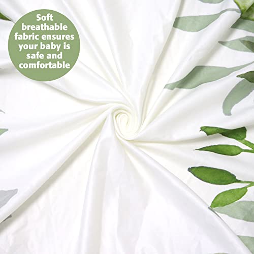 Diaper Changing Pad Cover, Soft Breathable Fabric Baby Stretchy Changing Table Pad Cover, Jersey Knit Changing Table Sheets For Boys And Girls, Leaves #TOP2