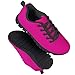 AmzPrint Unisex-Child Comfort Lightweight Flat Magenta Jogging Sneakers Low Top Lace-Up Casual Fashion Boys Size 11 Sneakers