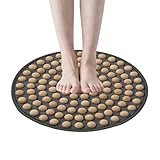 Fußmassagematte aus Holz, ergonomisches Massagegerät aus Holz mit tragbaren Druckpunkten, Anti-Müdigkeitsgerät für - für Familie, Freunde, Kollegen, Liebhaber